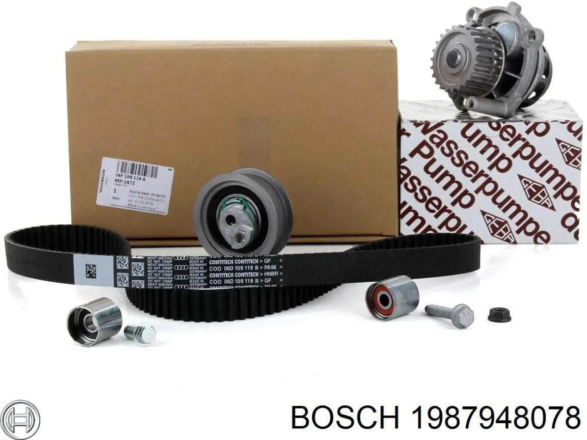 Комплект ГРМ 1987948078 Bosch