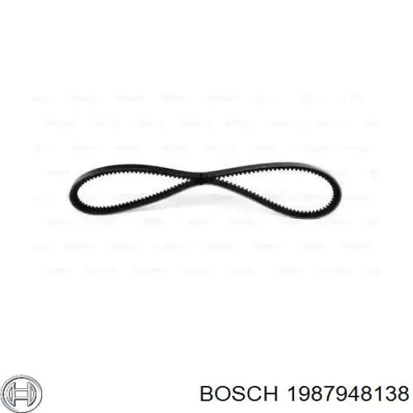 1987948138 Bosch ремінь приводний, агрегатів