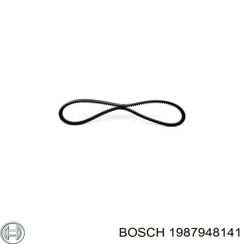 Ремінь генератора 1987948141 Bosch