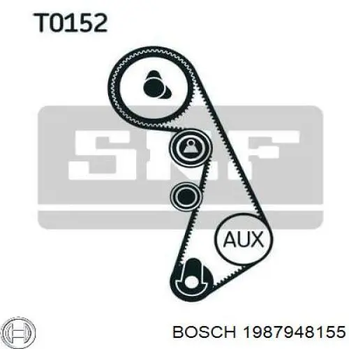 Комплект ГРМ 1987948155 Bosch
