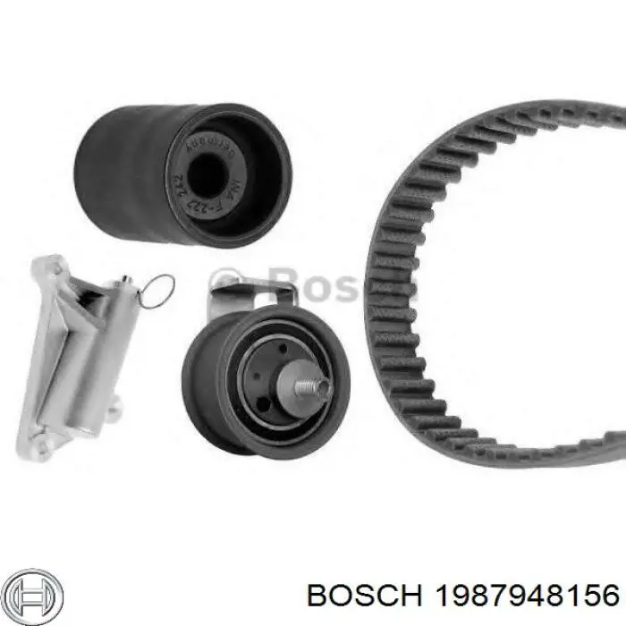 1987948156 Bosch Ремінь ГРМ, комплект