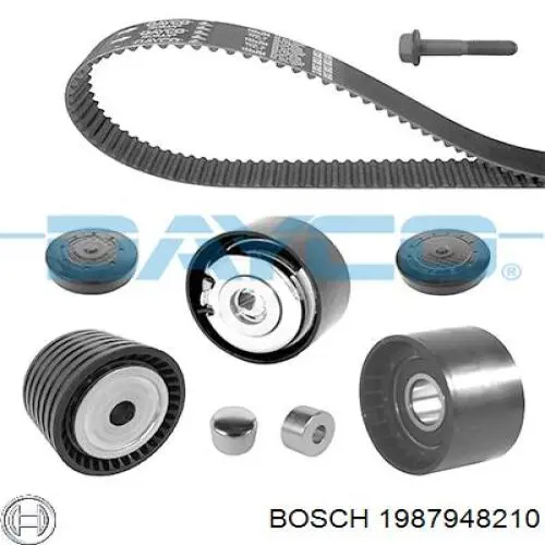 Ремінь ГРМ, комплект 1987948210 Bosch