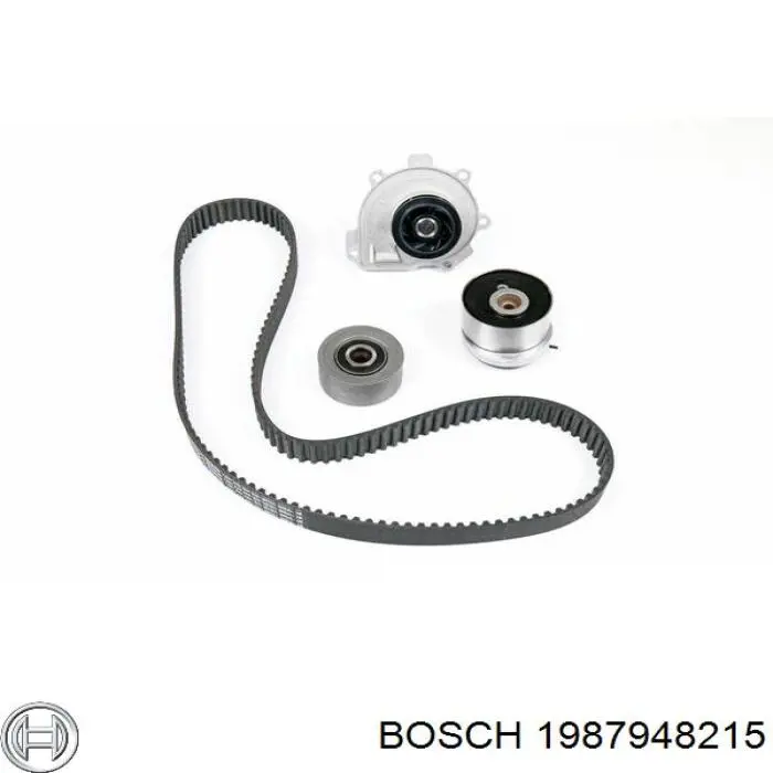 Комплект ГРМ Bosch 1987948215 ціна, від 97.85 USD