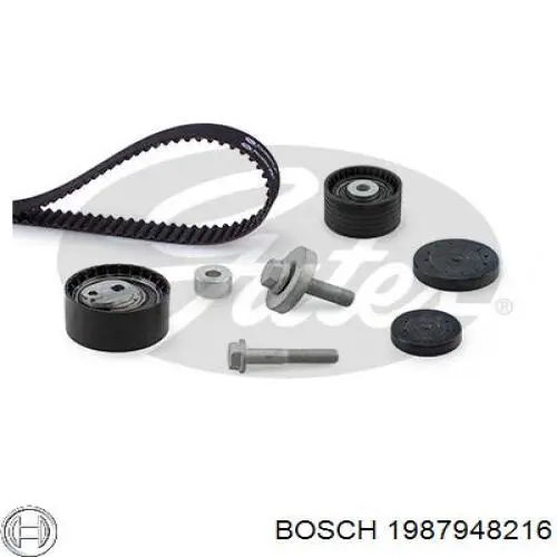 1987948216 Bosch Ремінь ГРМ, комплект