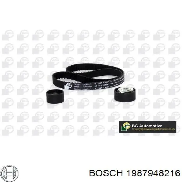 Купити 1987948216 Bosch ГРМ ремень