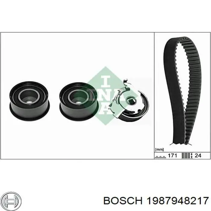 Комплект ГРМ 1987948217 Bosch