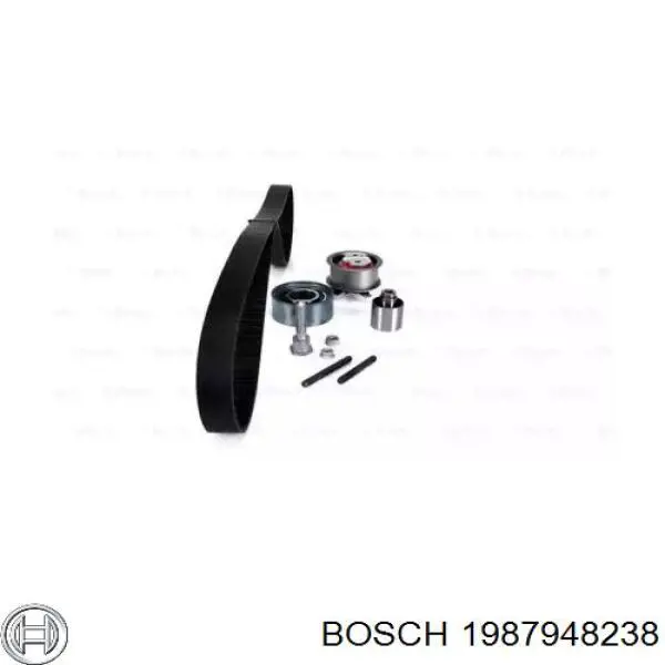 1987948238 Bosch Ремінь ГРМ, комплект