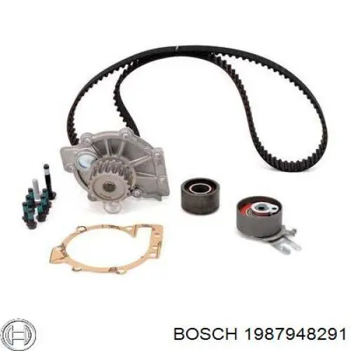 1987948291 Bosch Ремінь ГРМ, комплект