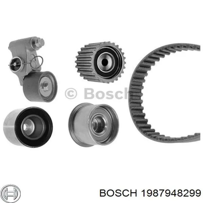 Комплект ГРМ 1987948299 Bosch