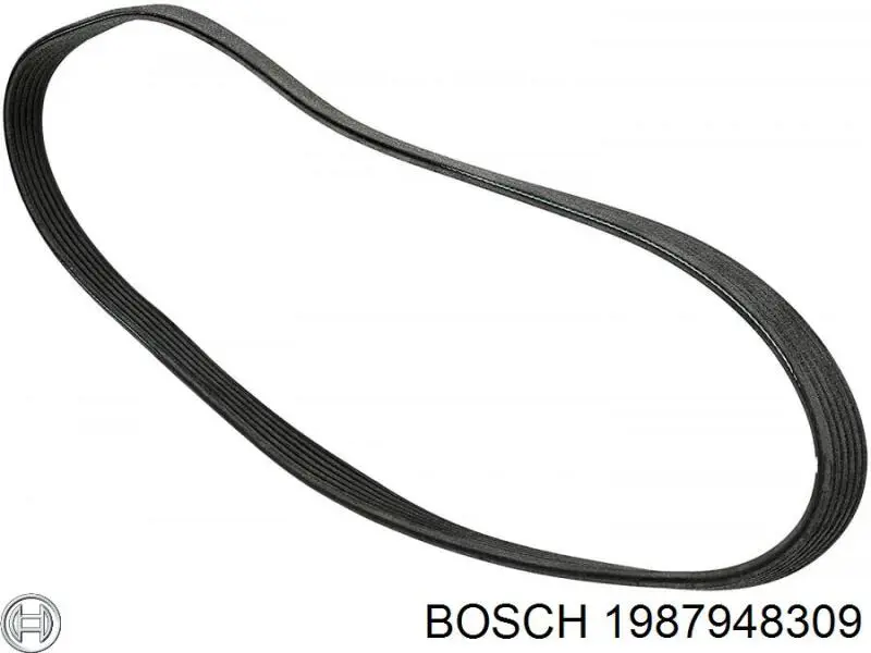 1987948309 Bosch Поліклиновий ремінь