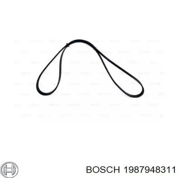 1987948311 Bosch ремінь приводний, агрегатів