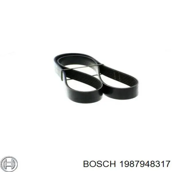 Купити 1987948317 Bosch Ремінь генератора