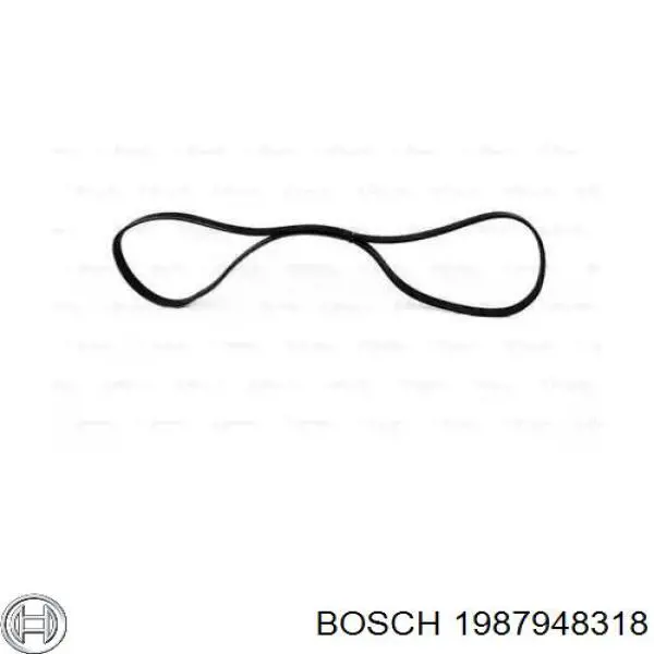1987948318 Bosch ремінь приводний, агрегатів