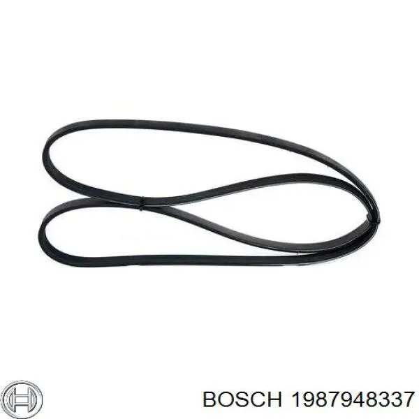 Ремінь генератора 1987948337 Bosch
