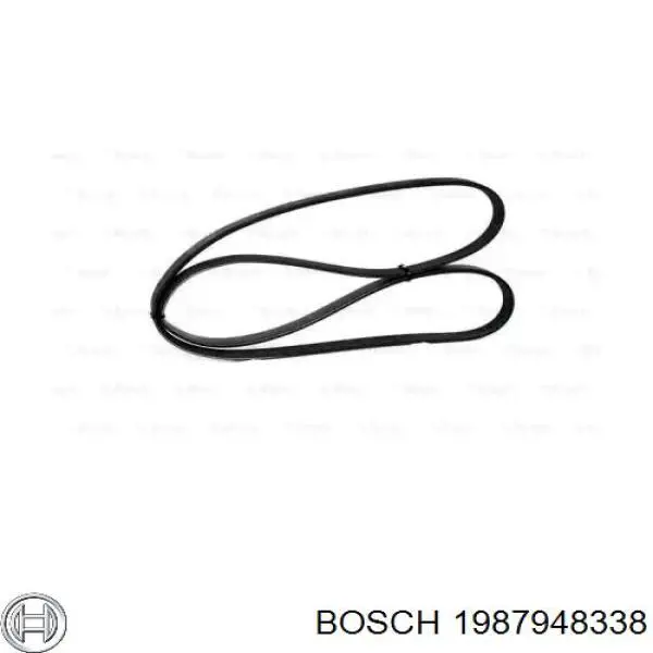 1987948338 Bosch ремінь приводний, агрегатів