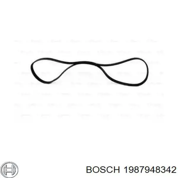 1987948342 Bosch ремінь приводний, агрегатів