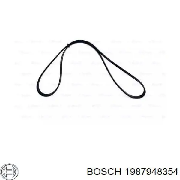 1987948354 Bosch ремінь приводний, агрегатів