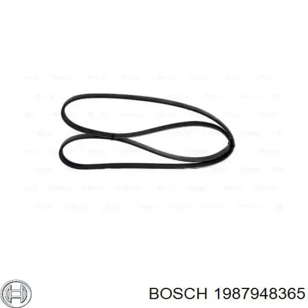 Ремінь генератора 1987948365 Bosch
