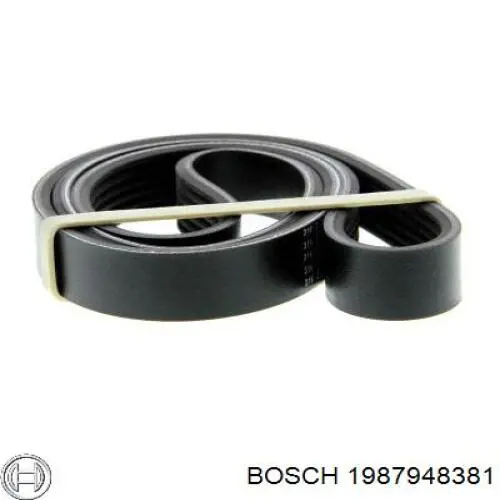 Ремінь генератора 1987948381 Bosch