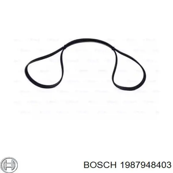 Ремінь генератора 1987948403 Bosch
