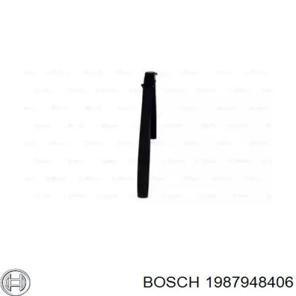 Ремінь генератора 1987948406 Bosch