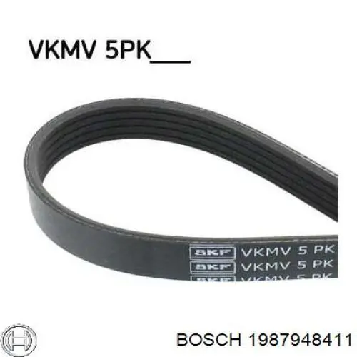 Купити 1987948411 Bosch Ремінь генератора