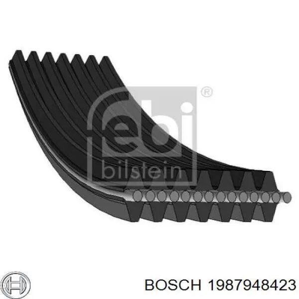 Купити 1987948423 Bosch Ремінь генератора