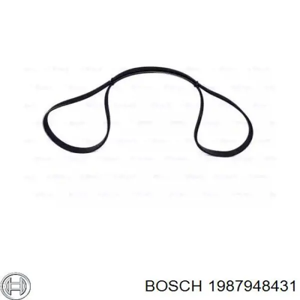 Ремінь кондиціонера Bosch 1987948431