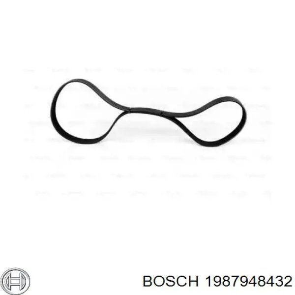 Ремінь генератора 1987948432 Bosch