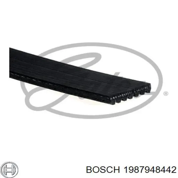 Клиновий ремінь Bosch 1987948442 ціна, від 15.38 USD
