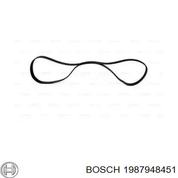 1987948451 Bosch ремінь приводний, агрегатів