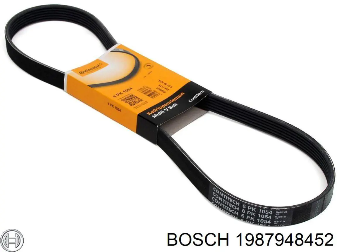 Ремінь генератора 1987948452 Bosch