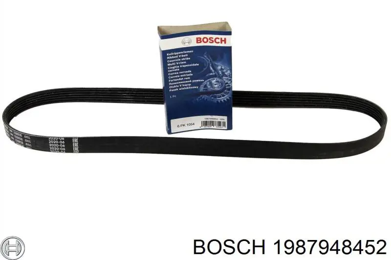 1987948452 Bosch Поліклиновий ремінь