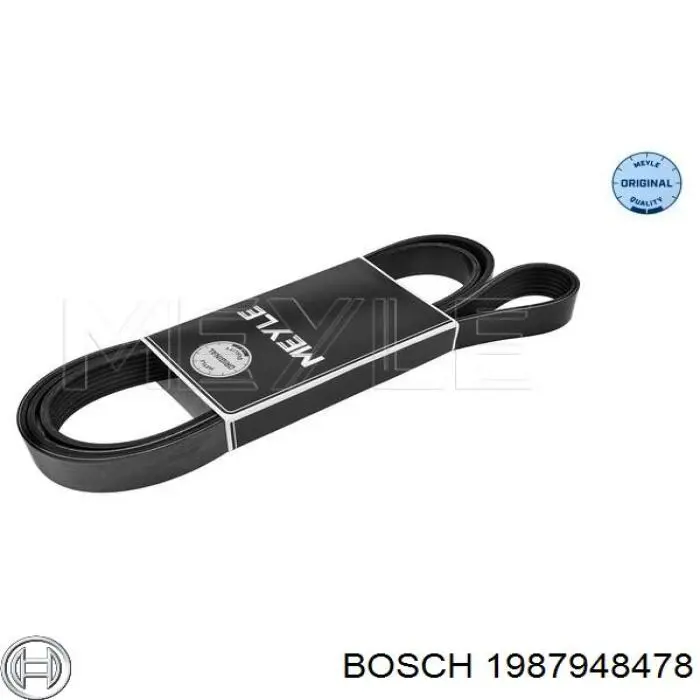 1987948478 Bosch Поліклиновий ремінь