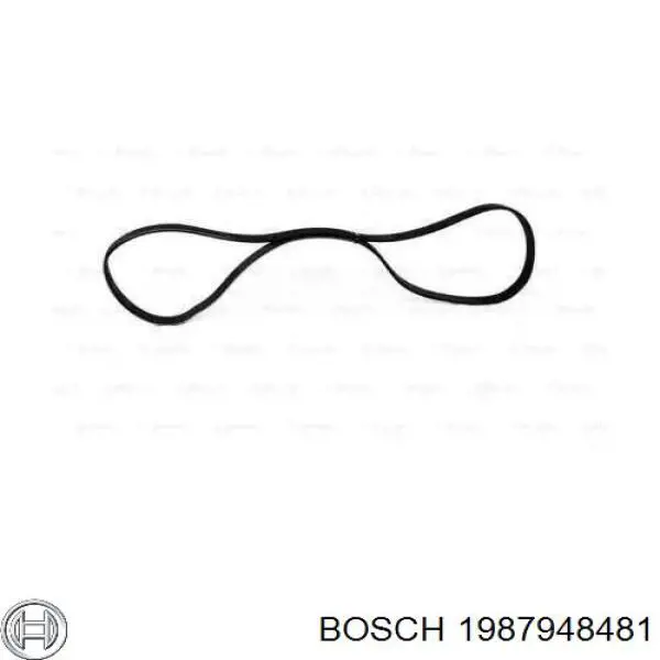 1987948481 Bosch ремінь приводний, агрегатів