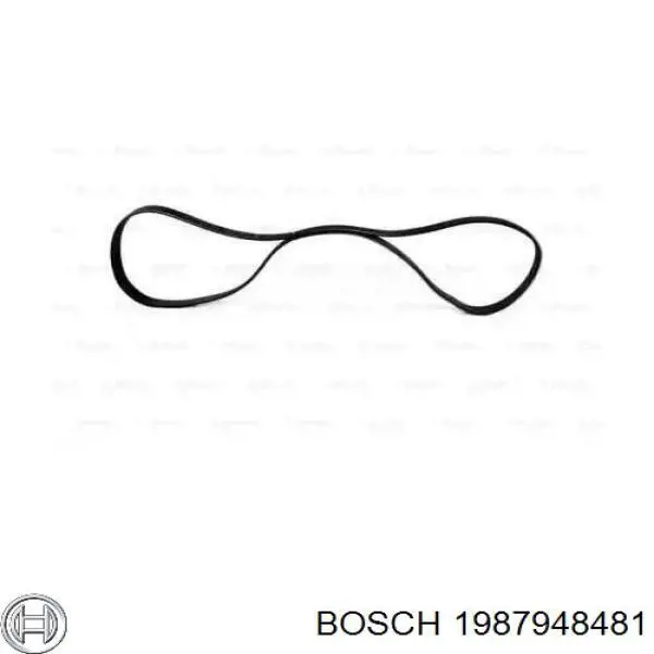 Ремінь генератора 1987948481 Bosch