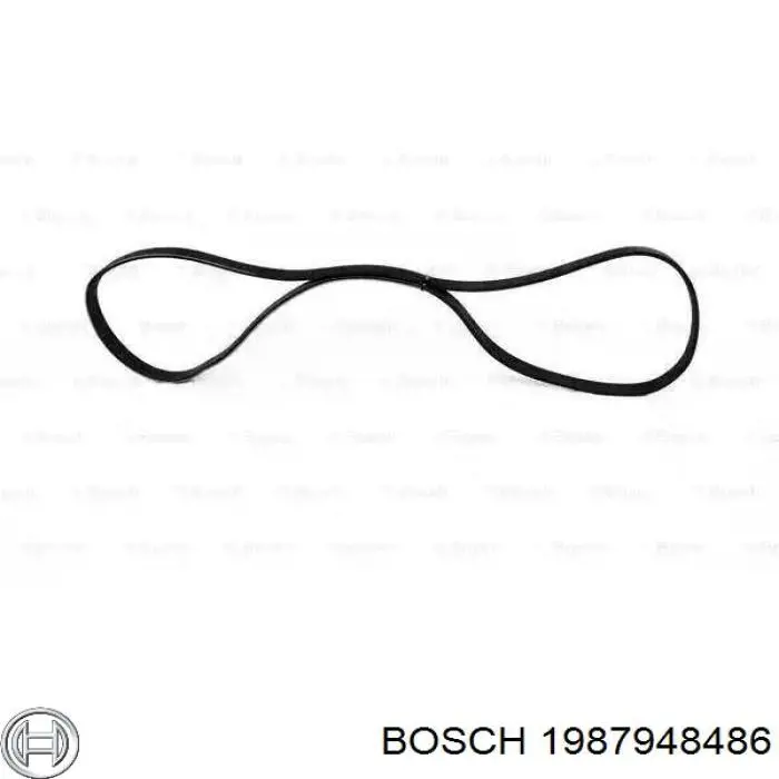 1987948486 Bosch ремінь приводний, агрегатів
