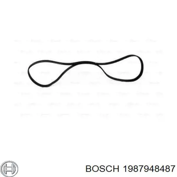 1987948487 Bosch ремінь приводний, агрегатів