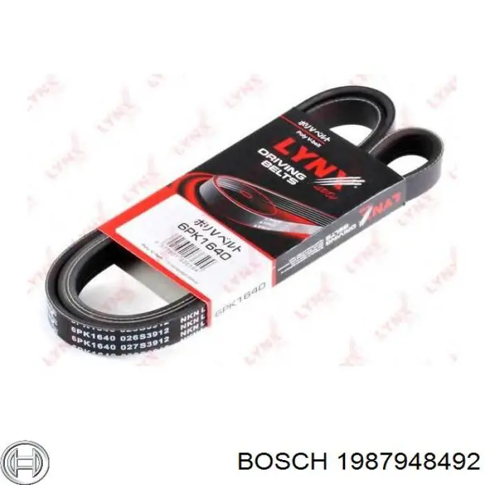 1987948492 Bosch Поліклиновий ремінь