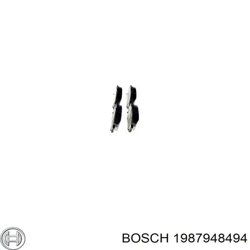1987948494 Bosch Поліклиновий ремінь