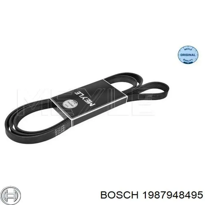 Клиновий ремінь Bosch 1987948495 ціна, від 10.08 USD