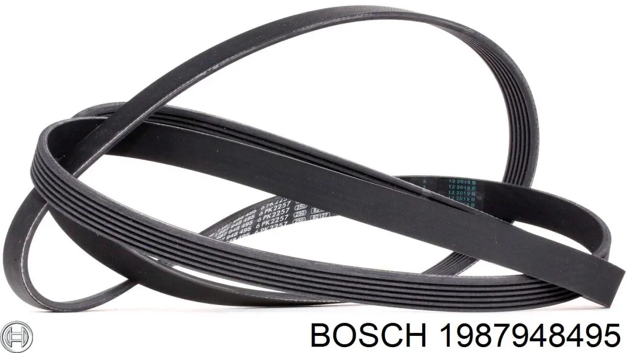 1987948495 Bosch ремінь приводний, агрегатів
