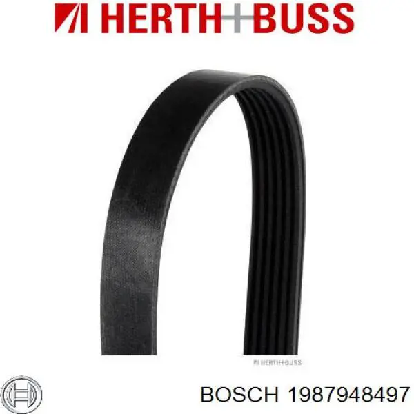 Купити 1987948497 Bosch Ремінь генератора
