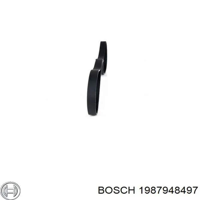 Ремінь генератора 1987948497 Bosch