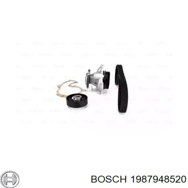 Купити 1987948520 Bosch ГРМ ремень