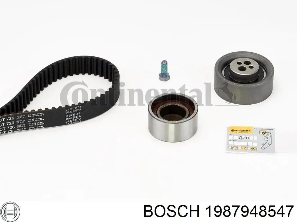 Комплект ГРМ 1987948547 Bosch