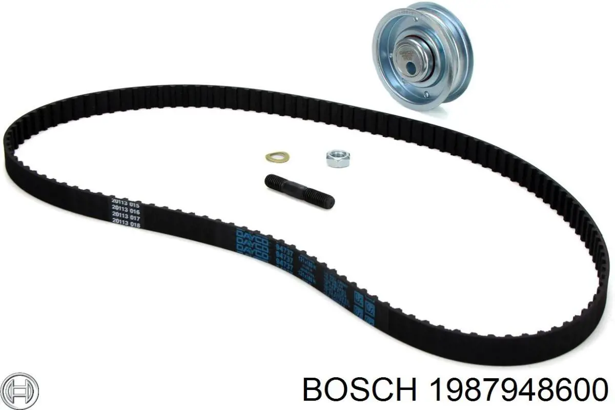 1987948600 Bosch Ремінь ГРМ, комплект