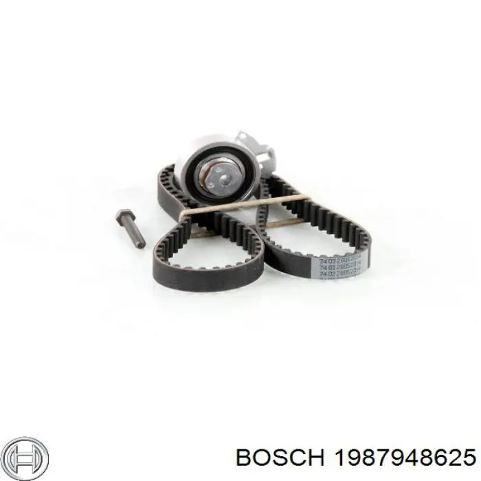 Ремкомплект ГРМ Bosch 1987948625