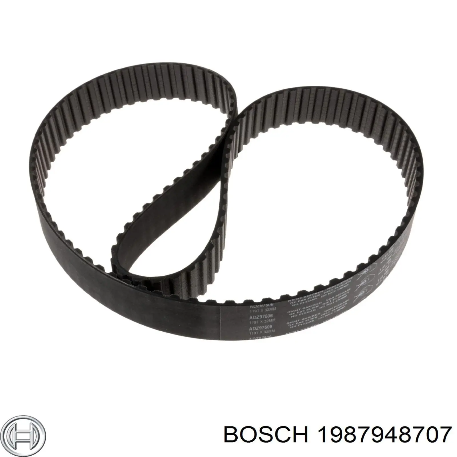 Ремінь ГРМ 1987948707 Bosch