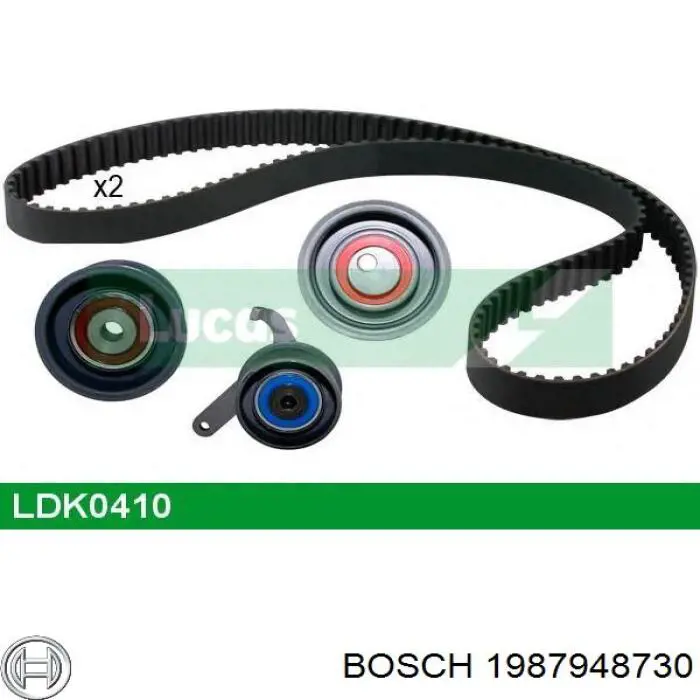 1987948730 Bosch Ремінь двигуна
